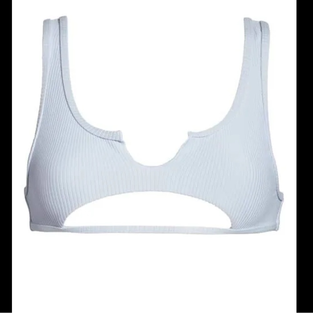 Frankie’s Bikinis Cole top in Lemon Drop (citron yellow) NWT - Picture 6 of 6